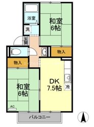 プレジール新城の物件間取画像